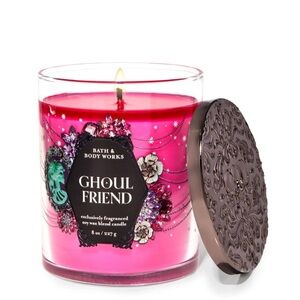 NEW Bath and Body Works ‘Ghoul Friend’ Single wick candle